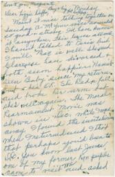 Correspondence from Marguerite to Elizabeth McDuffie, circa 1960