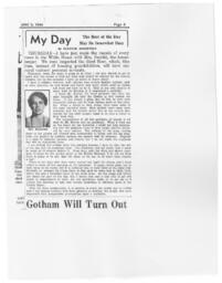 "My Day", June 9, 1939