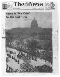 "Home Is 'The Chief' For the Last Time", April 14, 1945