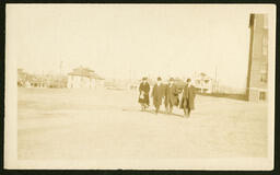 Group Walking, circa 1915