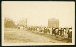 Group Walking, circa 1915