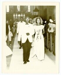 Members of the Wedding Party of Beth A. Chandler and Theodore John Warren, 1964