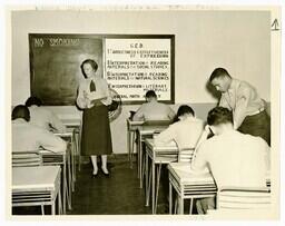 G.E.D. Instruction Day, circa 1950