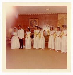 Wedding of Theodore J. Warren and Beth A. Chandler, 1964