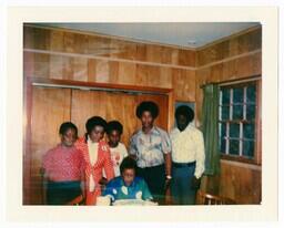 Birthday Party Including MLK Family, circa 1970