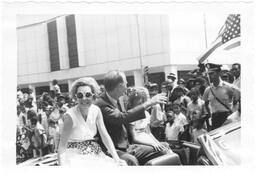 Rodney Cook and Family, WSB's Fourth of July Parade, circa 1969