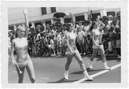 Majorettes, WSB's Fourth of July Parade, circa 1969