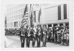 Military Unit, WSB's Fourth of July Parade, circa 1969