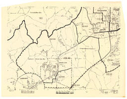 Atlanta Area Metropolitan Map Series Pre-Enumeration Copy, Item 10, June 1970