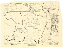 Atlanta Area Metropolitan Map Series Pre-Enumeration Copy, Item 11, May 1970