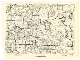 Atlanta Area Metropolitan Map Series Pre-Enumeration Copy, Item 16, April 1970