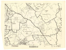 Atlanta Area Metropolitan Map Series Pre-Enumeration Copy, Item 20, April 1970