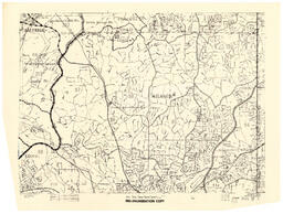 Atlanta Area Metropolitan Map Series Pre-Enumeration Copy, Item 25, June 1970