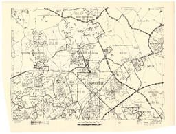 Atlanta Area Metropolitan Map Series Pre-Enumeration Copy, Item 26, October 1970