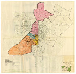 Atlanta Region 1970 Census Tracts, 1967