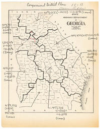 Congressional District Plan, circa 1970