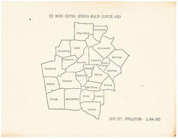 North Central Georgia Health Service Area, 1973