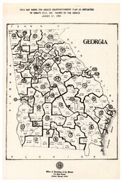 Senate Reapportionment Plan, August 1981