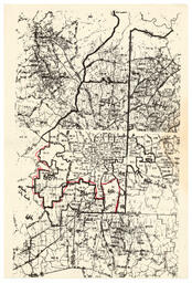 Areas of Atlanta, circa 1970