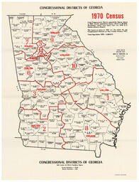 Congressional Districts of Georgia, 1970