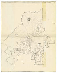 Areas of Atlanta, circa 1970