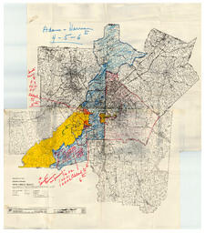 Atlanta Region Census Tracts, circa 1970