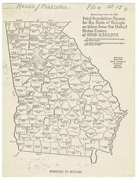 Mason/Pinkston Congressional Plan #18, circa 1970