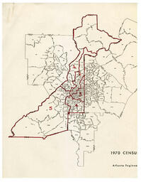 Fulton County Districts, 1970