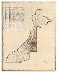 Fulton County 12 Districts, May 1975