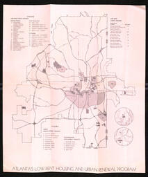 Atlanta's Low-Rent Housing and Urban Renewal Program, August, 1970