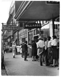 Black Voters on Election Day, July, 1946