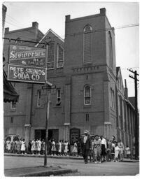 Black Voters on Election Day, July, 1946