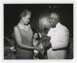 Grace Towns Hamilton with Dr. Paul I. Clifford, circa 1960