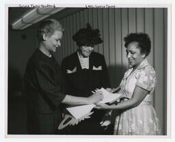 Grace Towns Hamilton, Eleanor Towns and Unidentified Woman, circa 1960