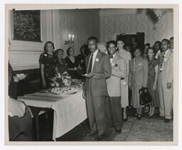 Atlanta University Alumni House Receptions, circa 1950