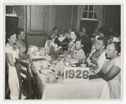 Banquet with Grace DeLorme, circa 1940