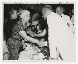 Banquet with Lillian Smith, Sam Nabrit, and Eugene M. Martin, circa 1960