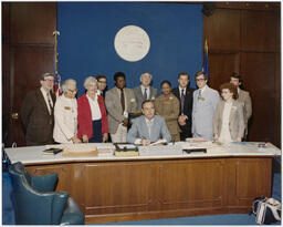 Grace Townes Hamilton with George Busbee and Others, circa 1976