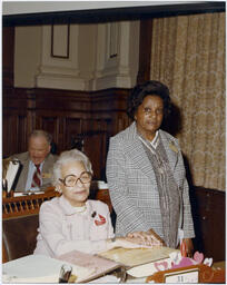 Grace Townes Hamilton with Others at the Georgia House of Representatives, circa 1976