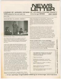 League of Women Voters of Atlanta-Fulton County Newsletter, January 1979