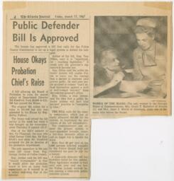 "Public Defender Bill is Approved", AJ, March 17, 1967