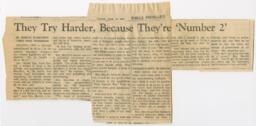 "They Try Harder, Because They're 'Number 2'", Mobile Press, March 16, 1967