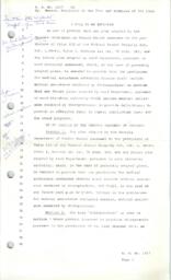 "A Bill to be Entitled" [Chiropractors], circa 1967