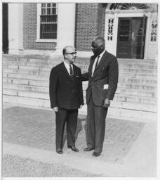 Armeriak Boyavion and Benjamin E. Mays, October 3, 1966