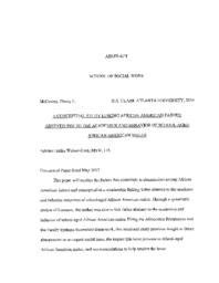 A conceptual study linking African American father absenteeism to the academics and behavior of school-aged African American males, May 2017