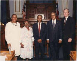 John H. Ruffin, Jr. with Others, July 9, 1986