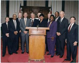 John H. Ruffin, Jr. with Others, circa 1997