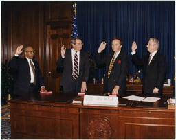 John H. Ruffin, Jr. with Others, circa 1997