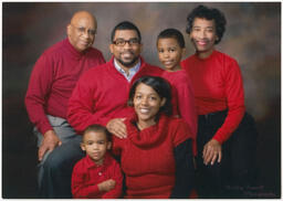 John H. Ruffin, Jr. with Family, December 27, 2009