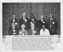 Recipients of  the College Board Medal for Distinguished Service to Education, 1976